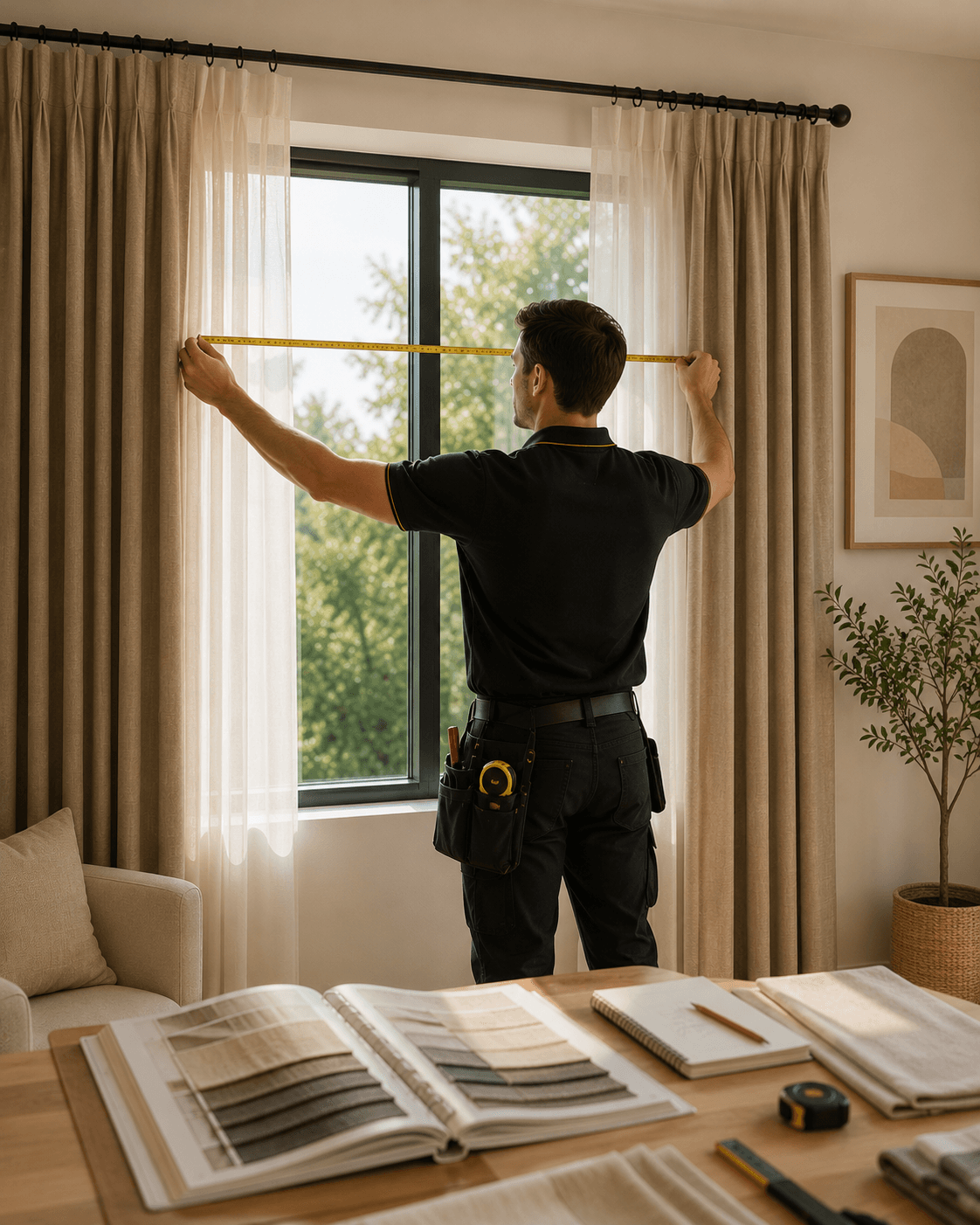 Professional plantation shutter measurement and installation Melbourne